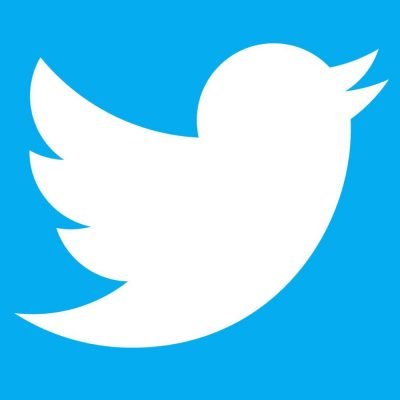 Twitter logo square shaped